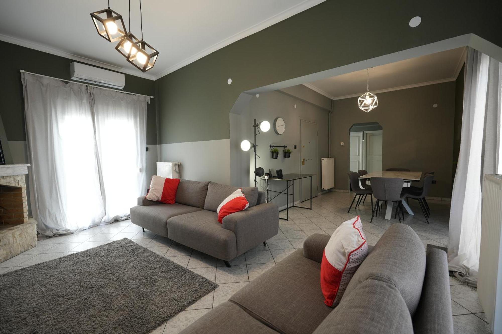 Ferienwohnung Modern Athenian Penthouse Exterior foto